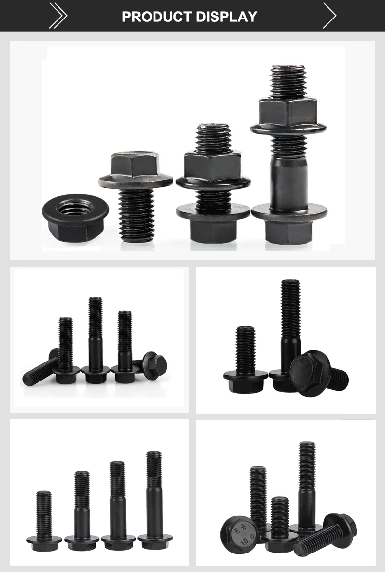 Wholesale Fasteners Galvanized Flange Bolt Din6921 Carbon Steel ...