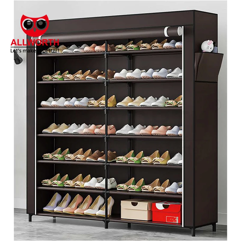 Factory Price Easy Assembled No Dust Multi-layer Shoe Rack Home Storage  Shelf Shoe Closet