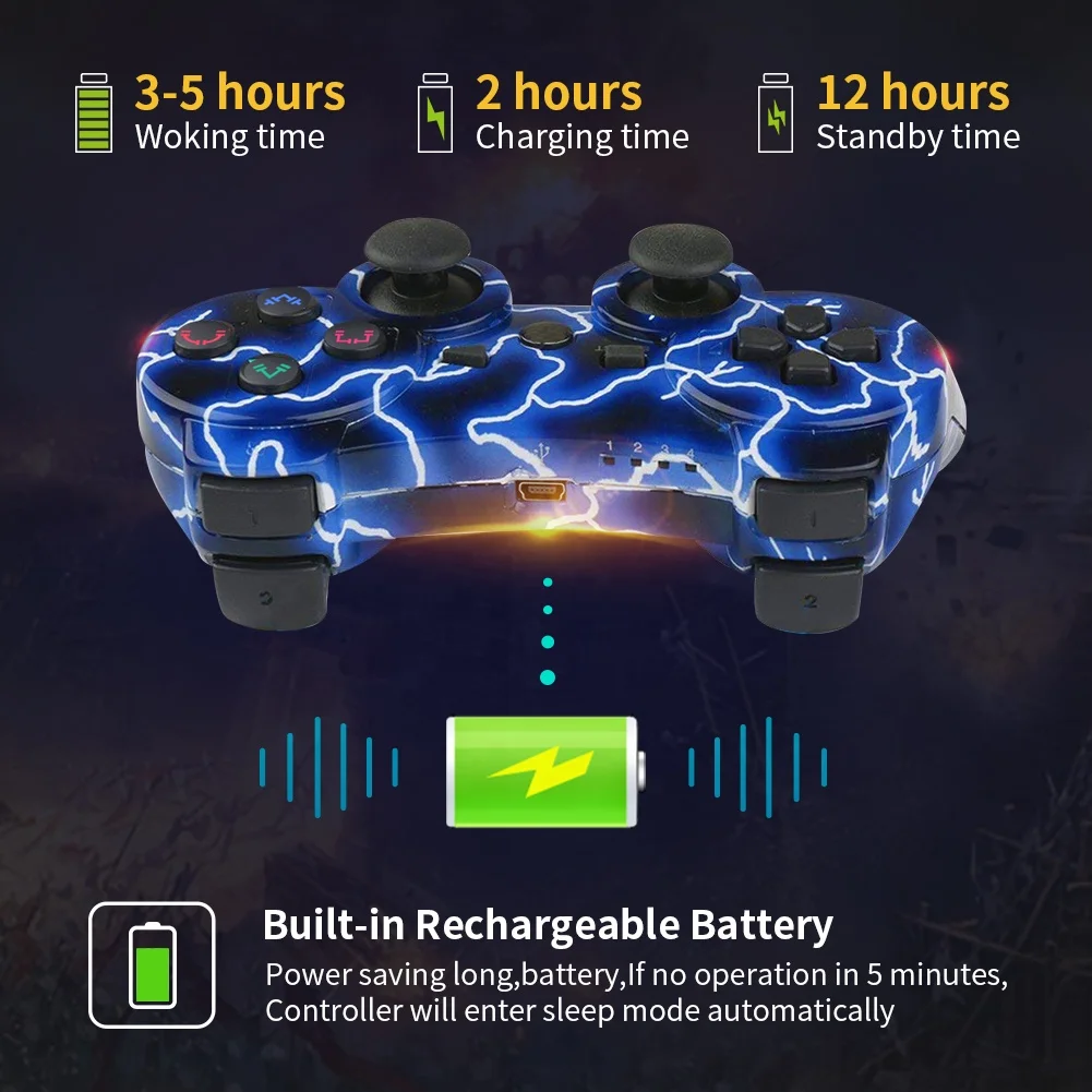 Wireless Controller Joypad for PS3 for Playstation 3 Game Console Gamepad