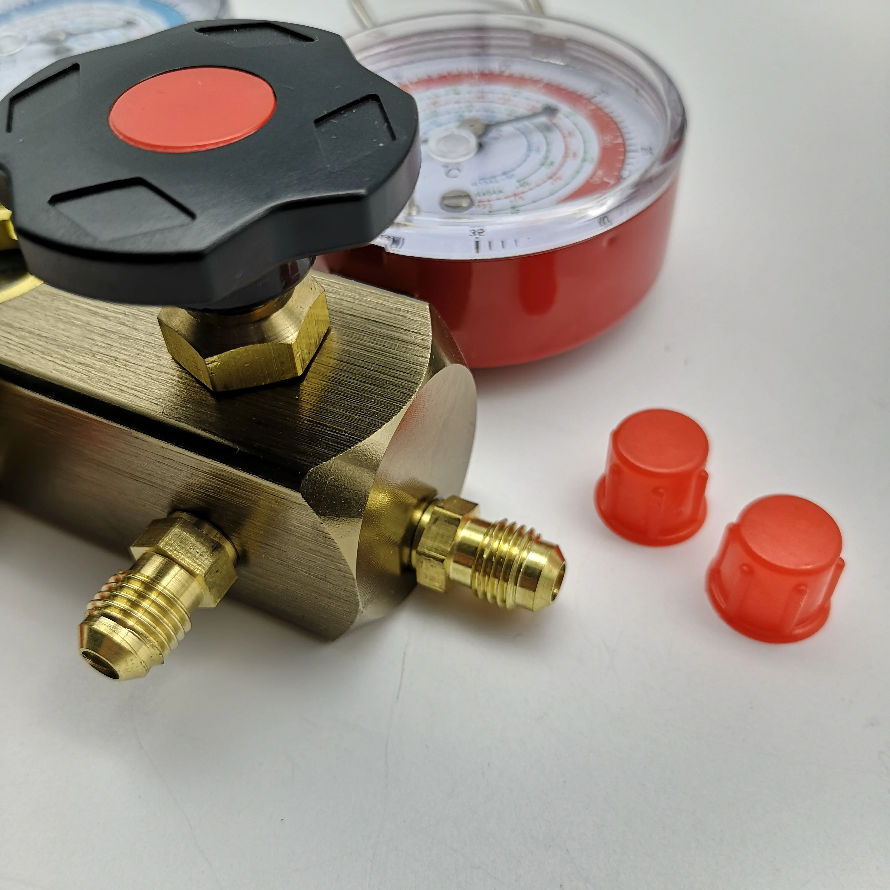 Hvac R134a Manifold Gauge Set Air Conditioning Refrigerant Manifold