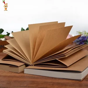 Eco friendly Customized A5 Lay Flat Binding Sketchbook 100 Percent Recycled Blank Paper Pencil Paintable Cover for Beginners