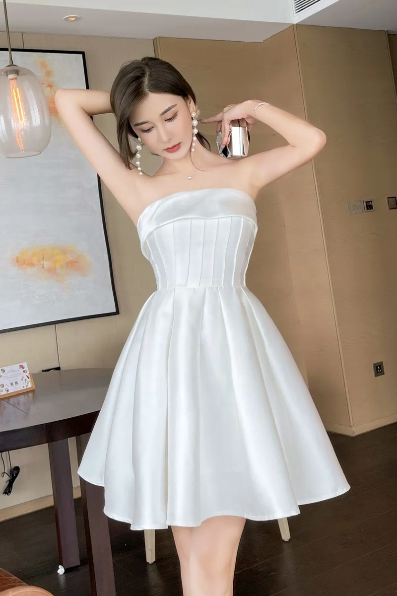 sachin and babi light blue dress Cute Little White Dresses for Women | Short White Dresses main image 0