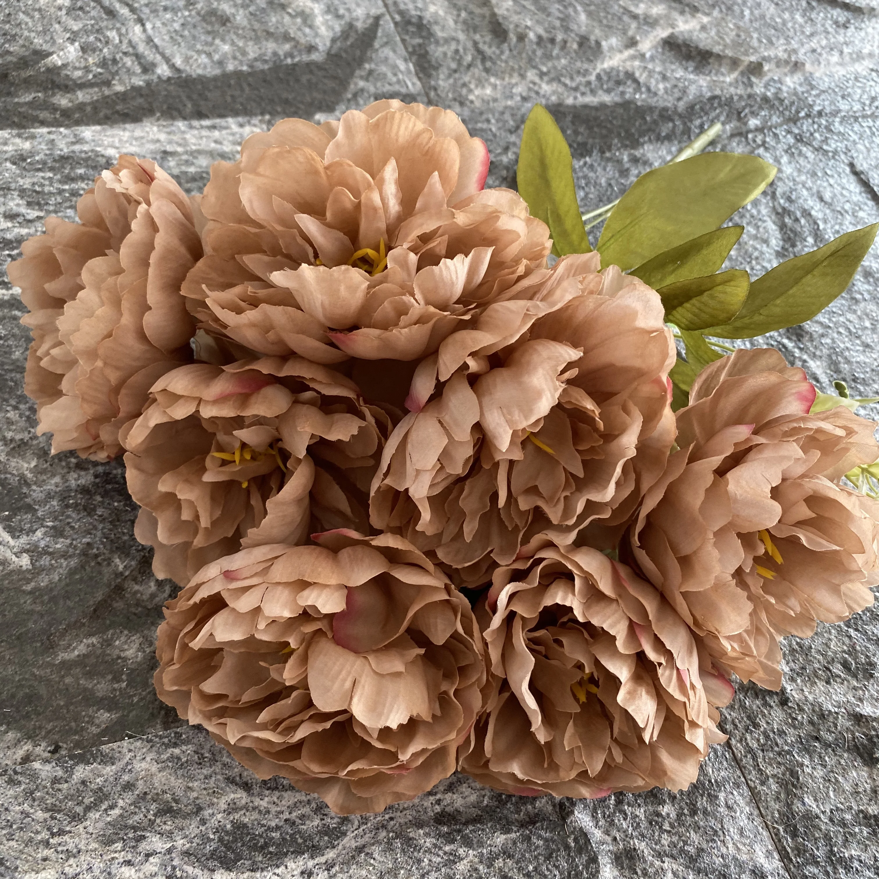 Silk Peony Artificial Flowers Rose Bouquet Artificial Peony Silk Flowers Peony Flowers