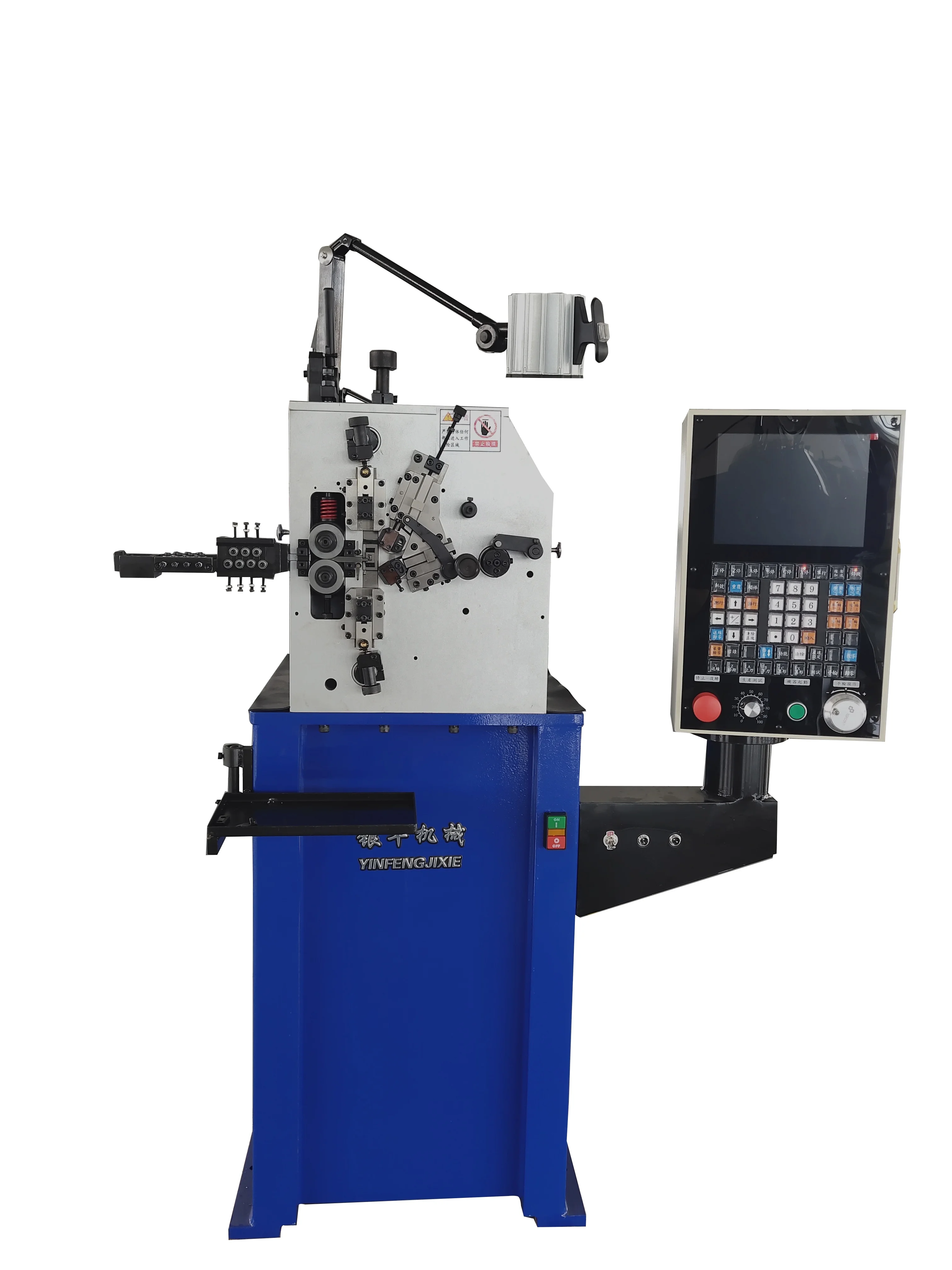 Zhejiang CNC86120 Automatic Double End Boring Machine 6-12MM Spiral Spring End Grinding with PLC and Motor Core Components