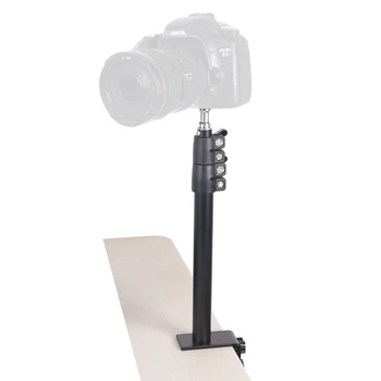 KALIOU X010 Photography Adjustable Desktop Aluminum Camera Mobile Phone Tripod C Led Ring Light Stand detail image