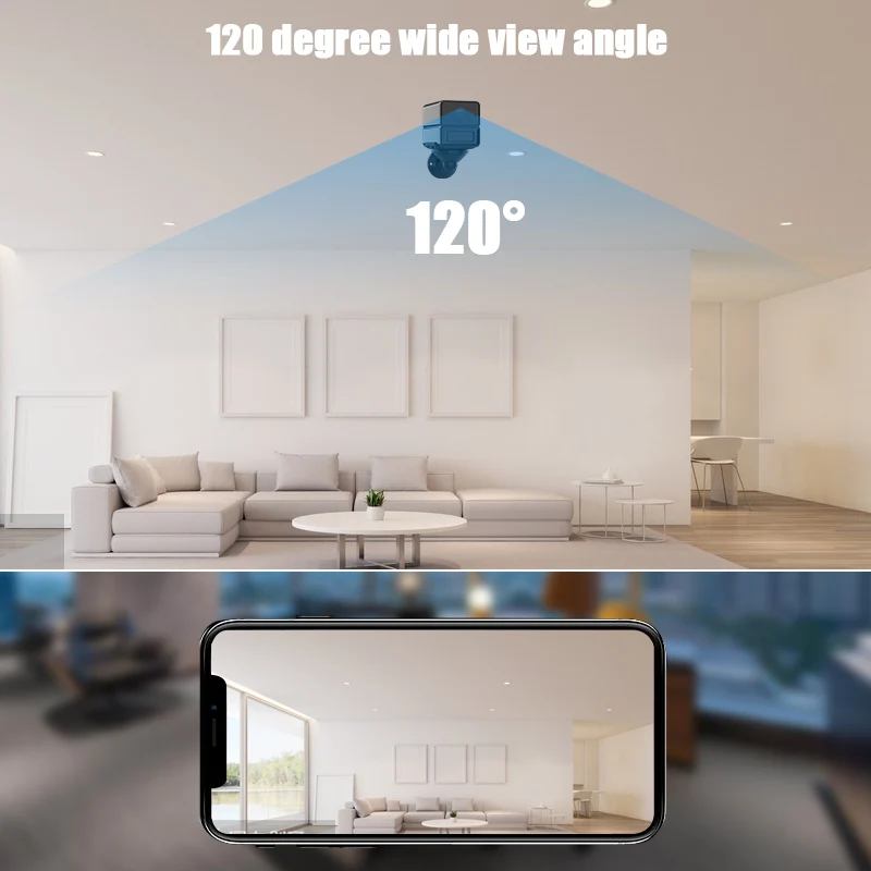 Indoor Camera for Home Security with Night Vision Pet Camera with Phone App Indoor Security Camera Motion Detection