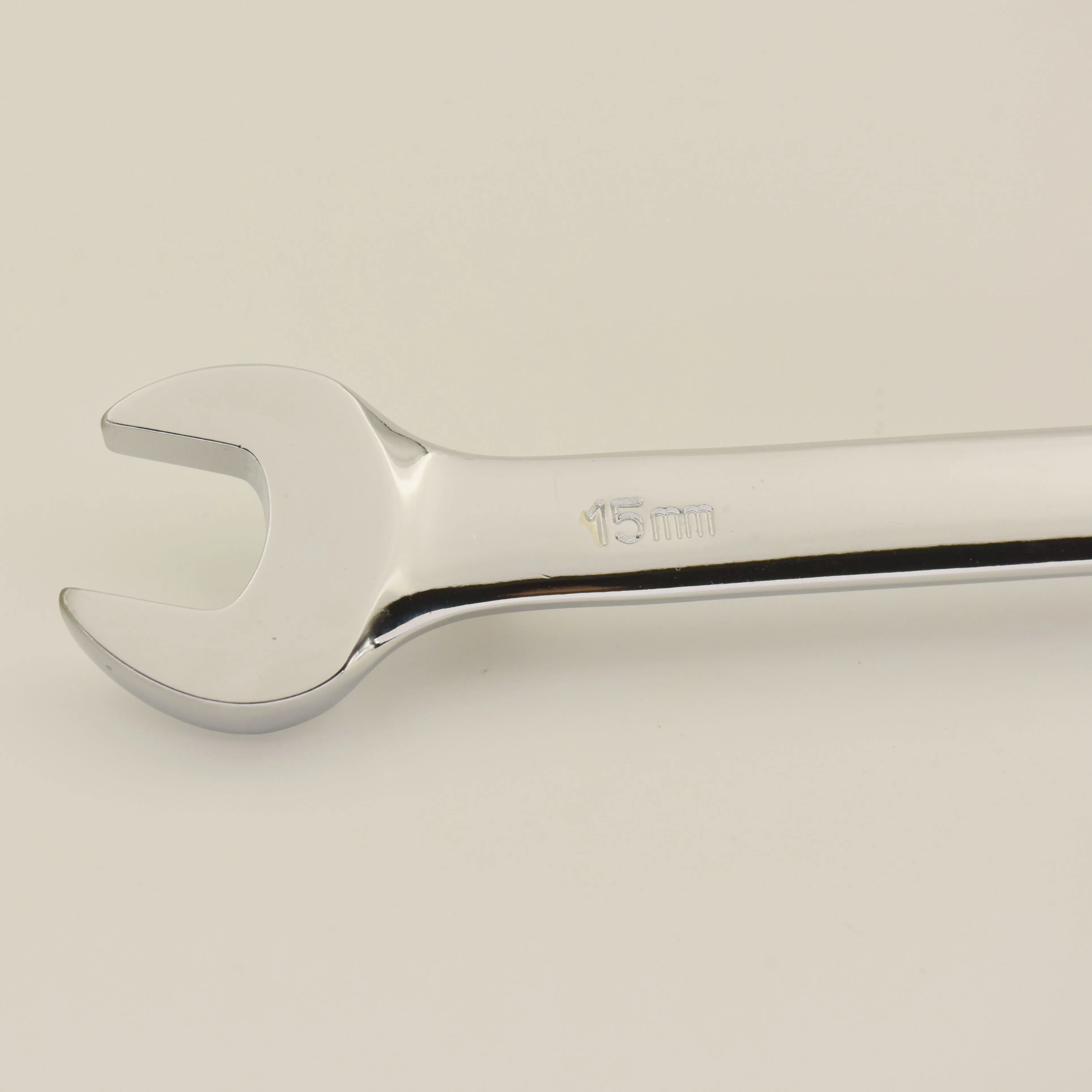 Оптовая продажа, популярный товар, полный длинный ручной инструмент 200 мм, прямая ручка, Трещоточный ключ 15 мм