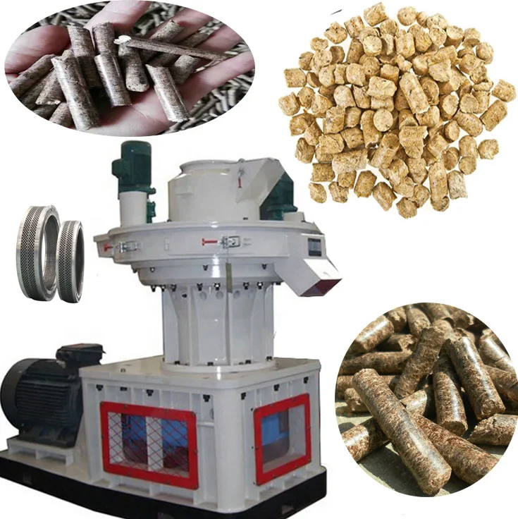 Industrial Use Bamboo Wood Pellet Mill Machine 750 850 / Biomass Pellet  Machine 560 - China Pellet Machine, Wood Pellet Machine