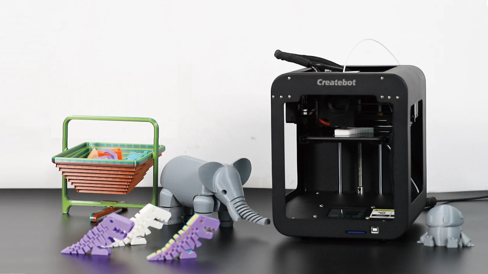 Createbot Digital 3D Printer Super Mini for Children With PLA Filament