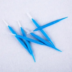 Daily Care Manufacturer Price Plastic Dental Brushes Oral Clean Effective Products Interdental Brushes 0.5mm for Adult