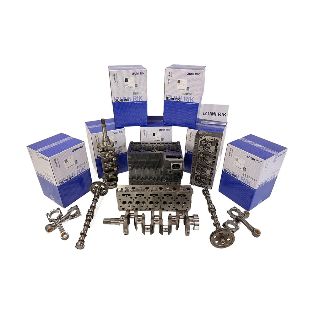 IZUMI RIK Cylinder Block Assembly Series for Yanmar 4TNV100 4TNV106 Replacement Engine Parts