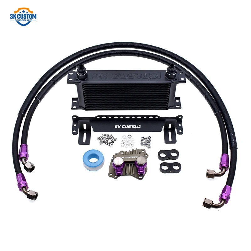 SK Custom High Power Engine Oil Cooler Radiator Kit For BMW 1 Series F20 N13 B16A Cooling Kit