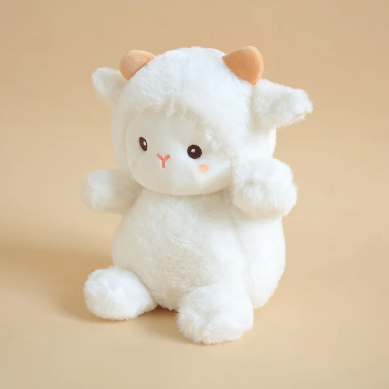 Cute Stuffed Animals Lamb Plush Toy For Kids Custom Plush Animal Sheep