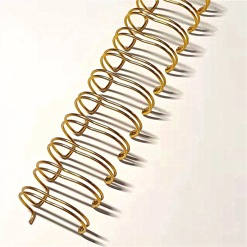 Double Loop Spiral Binding Wire Twin Ring Wire-O for Notebook Tooth Pitch 31 Size