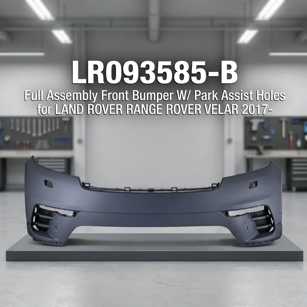 LR093585 -B OEM ODM Factory Wholesale Primed Assembly Front Bumper for LAND ROVER RANGE ROVER VELAR 2017-