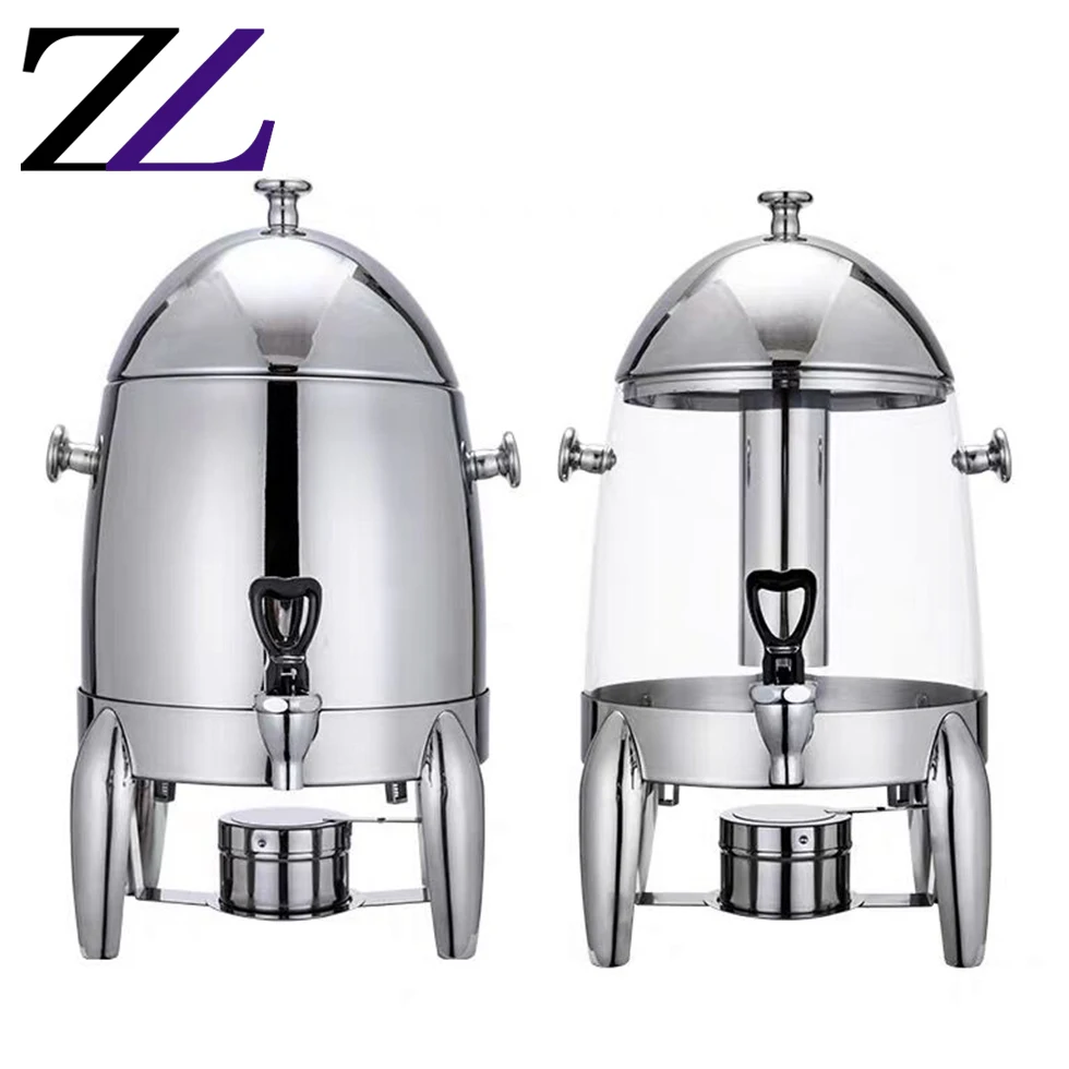 Hot Beverage Dispenser, 12L Stainless Steel Coffee Urn and Hot