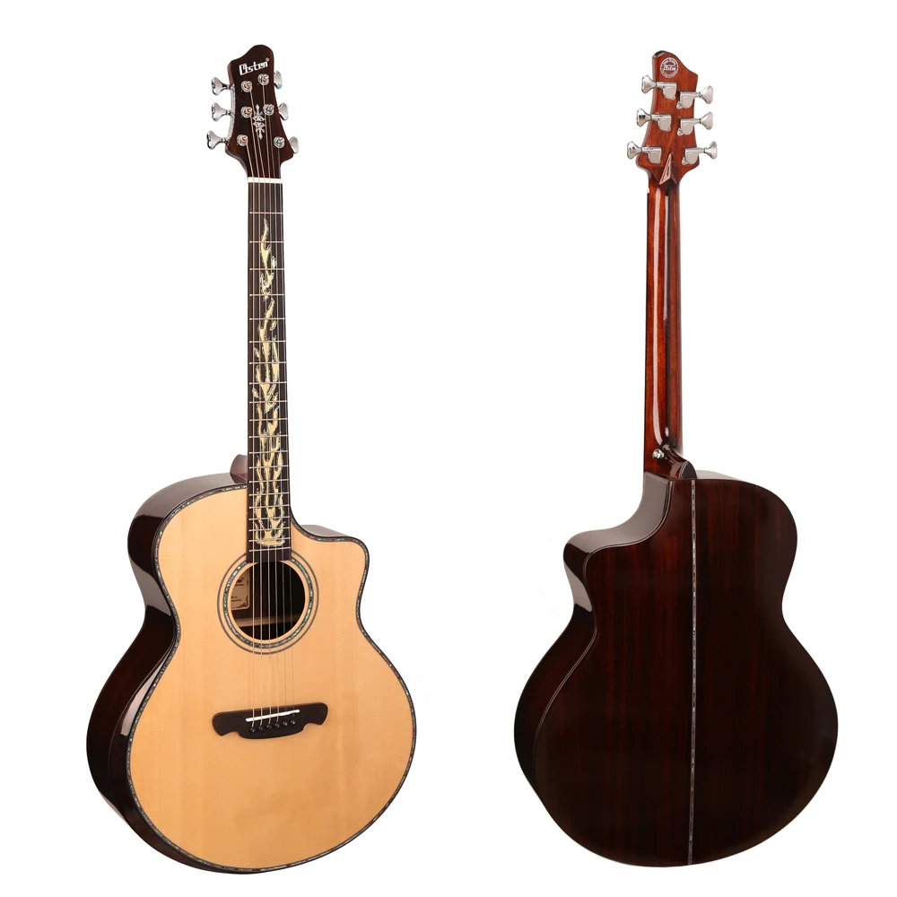 Professional New Design 41 Inch Cutaway Solid Wood Acoustic Guitar Buy 41 Inch High Quality