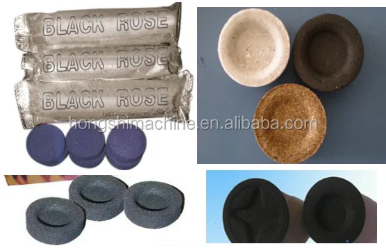 High Quality Coconut Cube Charcoal Briquette Making Machine Shisha Charcoal Press Machine