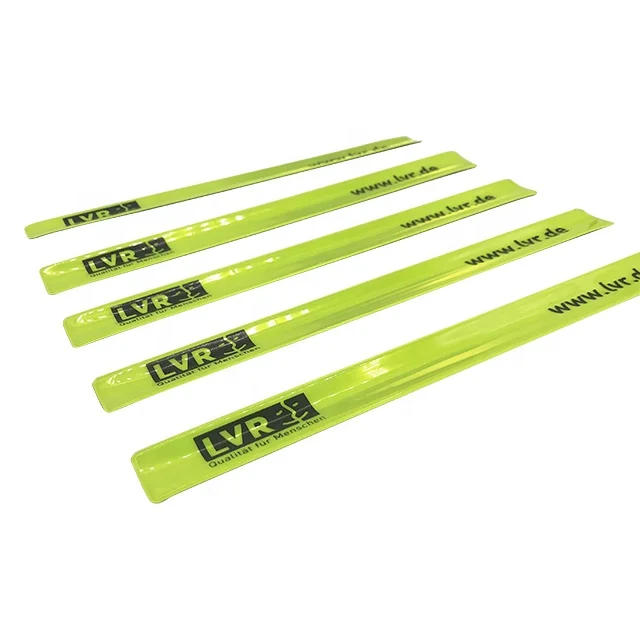 Светоотражающие браслеты с логотипом на