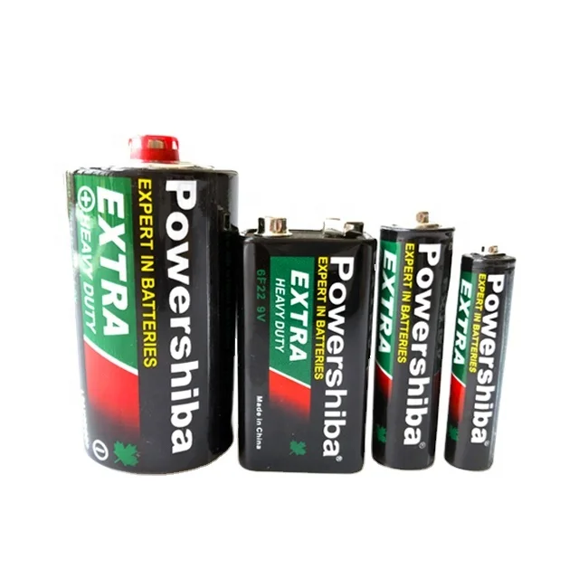 China Suppliers R6 AA BATTERIES Cheap Carbon Dry Cell Zinc Battery 1.5V CARBON ZINC BATTERY