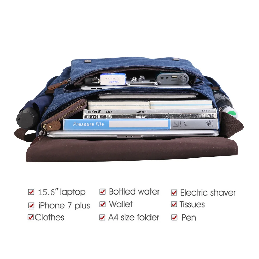 Manufacture Wholesale Full Outdoor Backpack School Bag Men Custom Vintage Canvas Hiking Briefcase Supplier