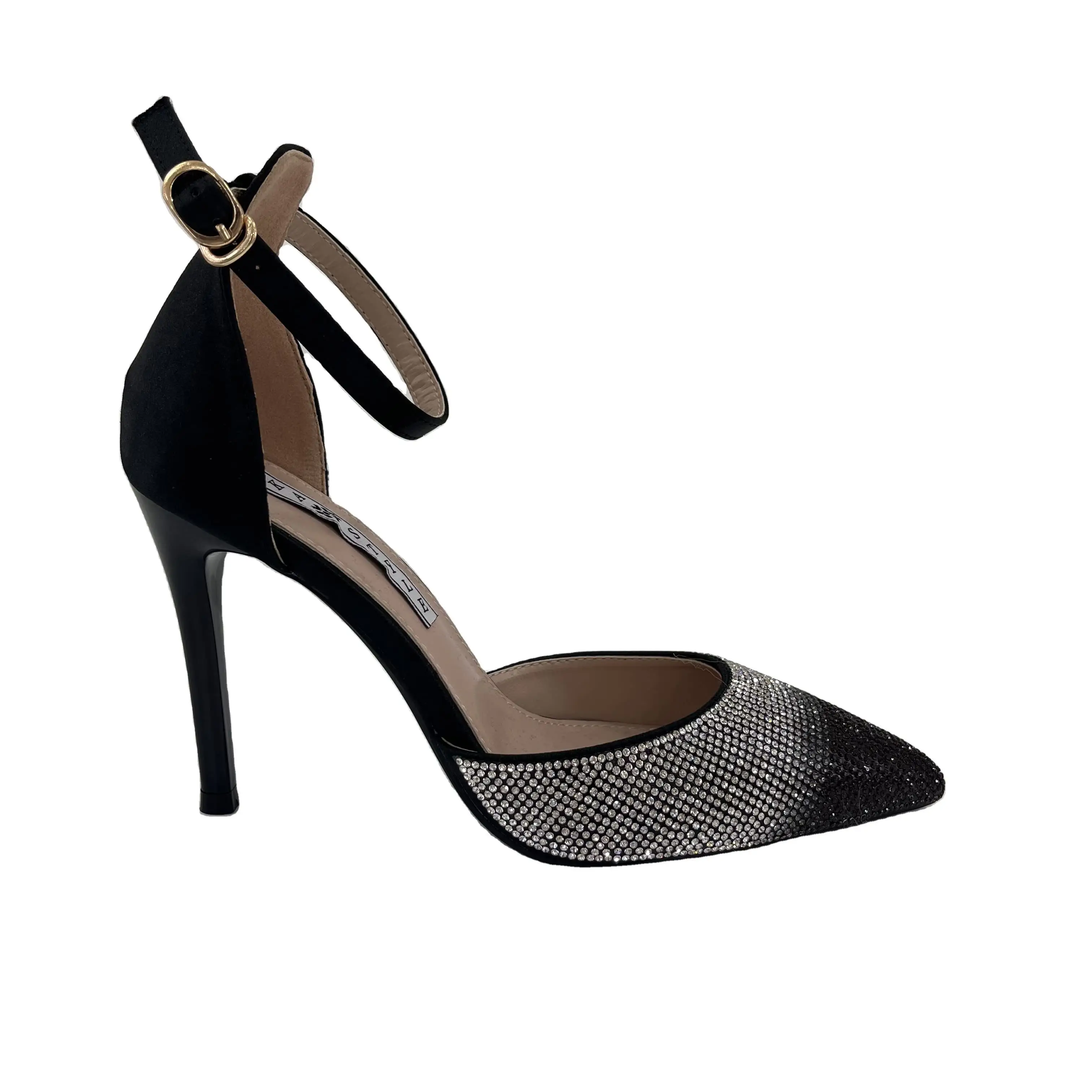 Chic Strappy Mid-Heel Pumps