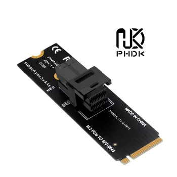 PANHONG-TECH PH49-M2 M. 2 NGFF Mkey PCIe X4 to SFF8643SFF8639 adapter expansion card adapter