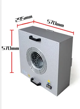 DC AC  Clean Room Ceiling HEPA Box Fan with Hepa Filter ULPA HEPA H14 Laminar Flow Hood Fan Filter Unit
