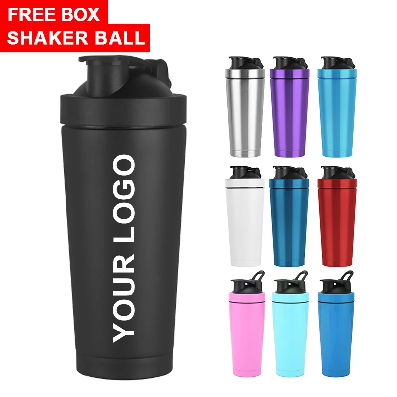 750ml Fitness Gym 500ml Custom Logo Double Single Wall Metal