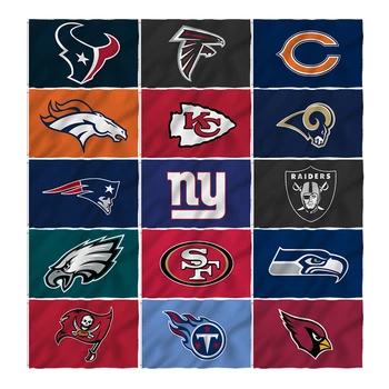 All Team Nfl Flags 3x5 Polyester Print Screen 3x5ft 2021 Nfl Flag - Buy ...