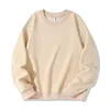 Apricot cotton crewneck sweat