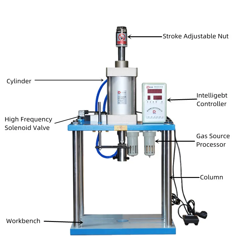 500kg Air Powered Pneumatic Punching Machine Punching Machine Mould ...