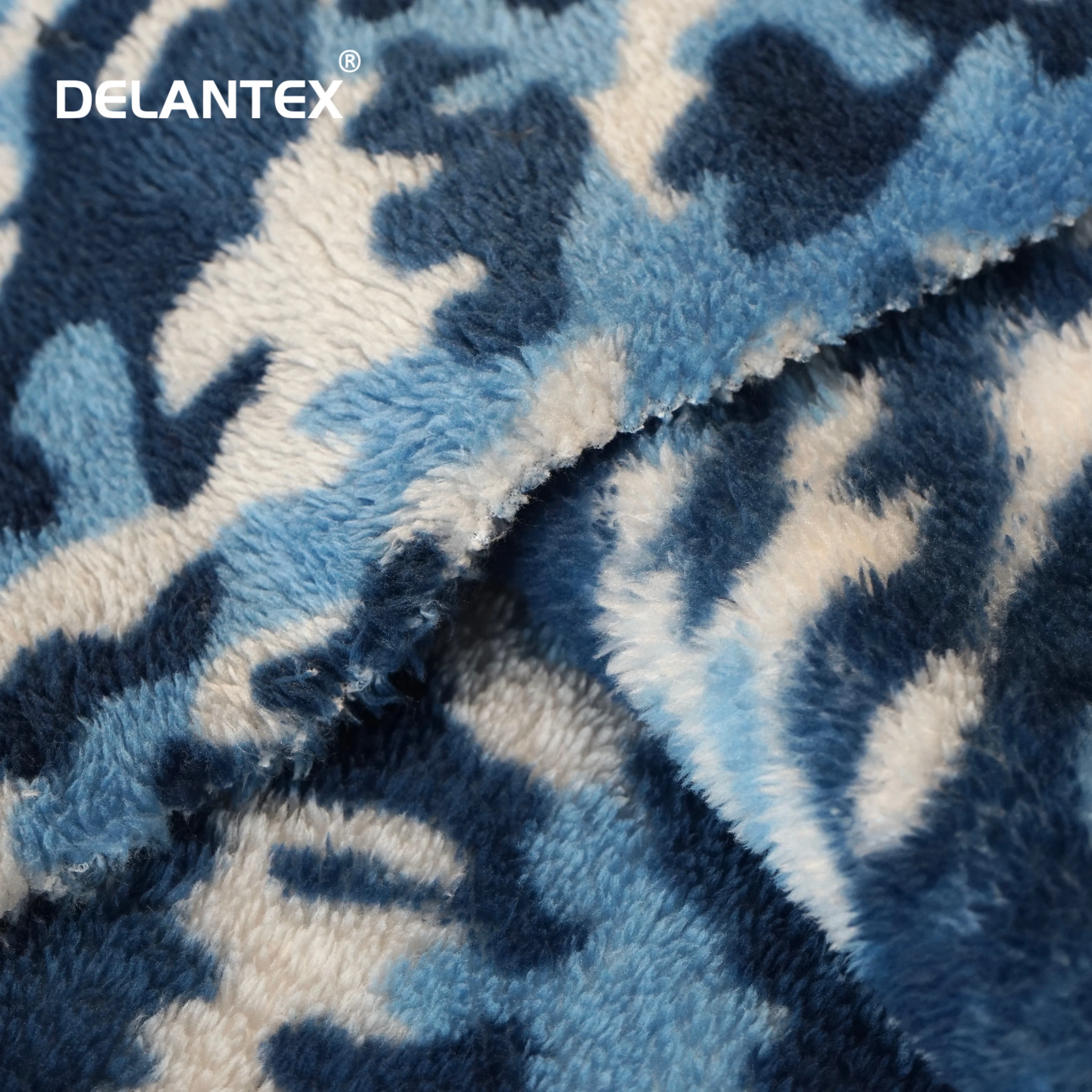 Delantex Men's Printed Brushed Flannel Fleece Blanket Double Sided 280gsm Weight for Girls