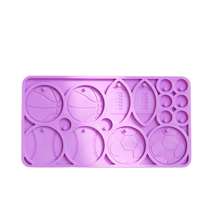 DIY Keychain Silicone Epoxy Resin Mold for Jewelry & Crafts for Cake Tools  Jewelry Keychain Mold