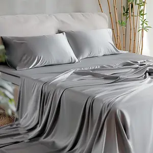 Silky Soft 100% Biodegradable Original Bamboo Duvet Cover Sets and Bedding Sheets Sets