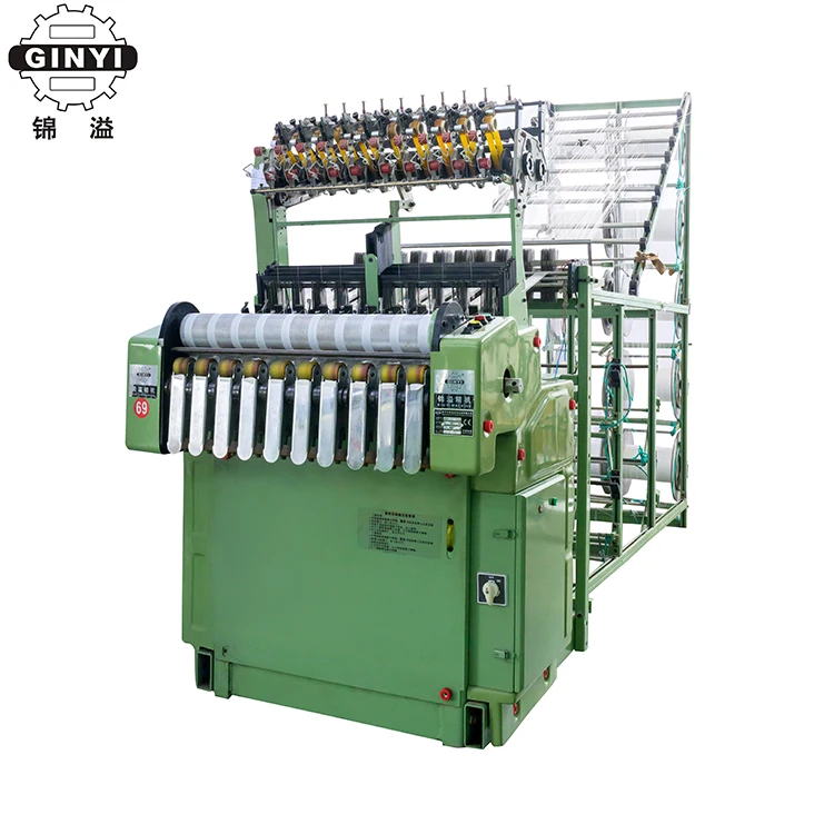 GINYI Model GNN 8/30 satin ribbon making machine high speed narrow tape needle loom machine underwear tape making machine