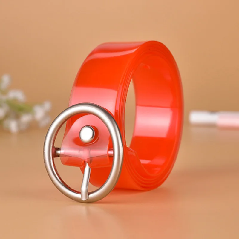 Модные прозрачные пластиковые детские ремни для мальчиков и девочек на талии пояс брюк джинсы брюки регулируемые