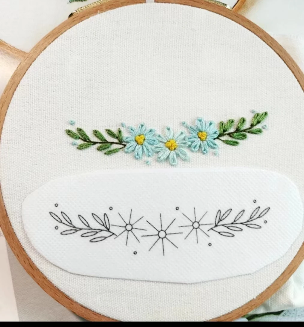 Printable Stick and Stitch Embroidery Water Soluble Paper Wash Away ...