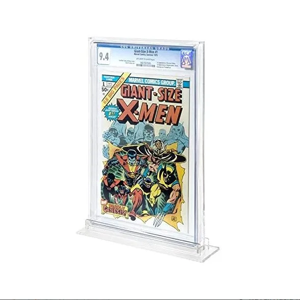 Factory Wholesale Custom Clear Acrylic Comic Book Display Case