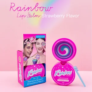 Custom Korean Organic Vegan Lip Care Overnight Repair Lips Mask Beauty Strawberry Night Moisturizing Balm Lip Sleeping Mask