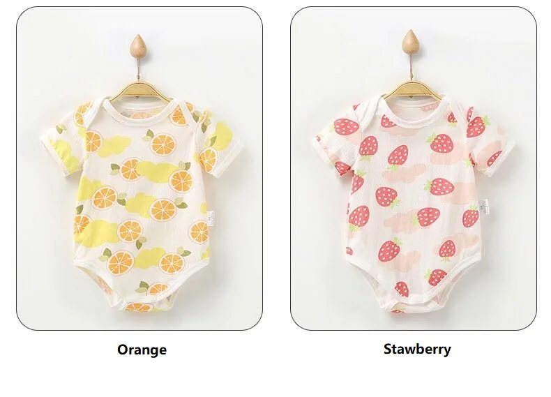 Лето в основном для новорожденных одежда для малышей комбинезон, 100% хлопковая одежда для малышей