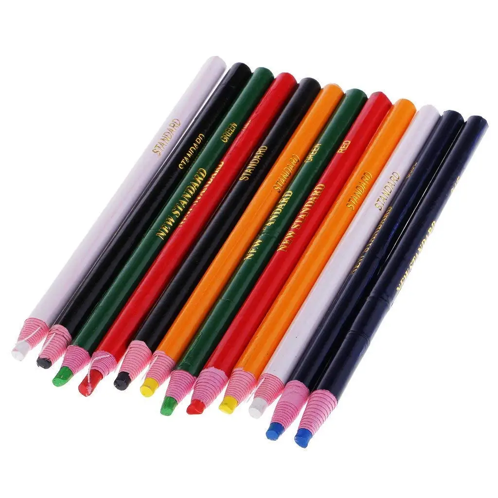 Peel-off China Markers Grease Pencil Crayons 9 Pcs Asssorted Colors Crayon  Sticks, Hand Painting Pen, Crayon Pencil, Paper Wrapped, No Sharpener