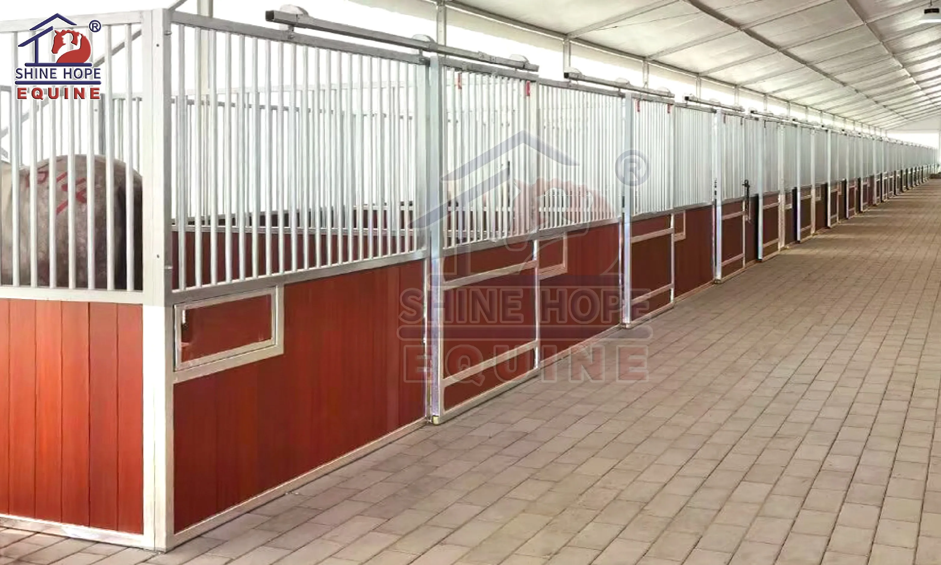 Farm Riding Bamboo Steel Frame Only Priefert Horse Stalls Kits Buy