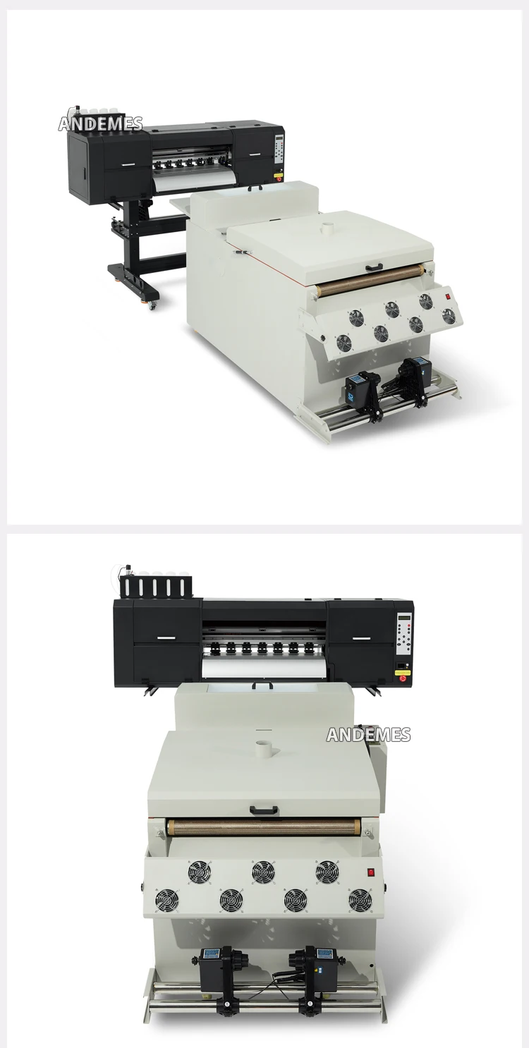 60cm DTF Printer with Dual i3200 Heads and 220V/110V Voltage for High-Speed Direct to Film Printing