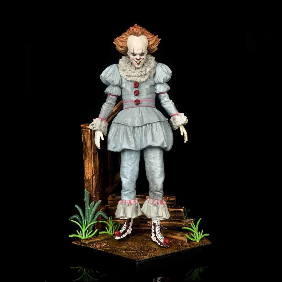 Movable PVC Action Figure Toy Horror Cartoon Collectible Model of the Return Clown