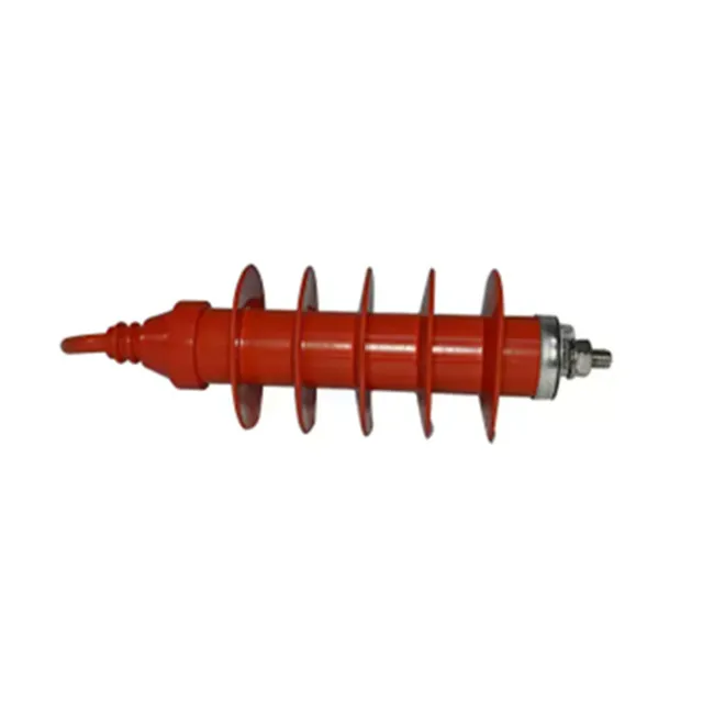 High voltage arrester HY5WS-17/50Q composite metal zinc oxide 12kv distribution arrester