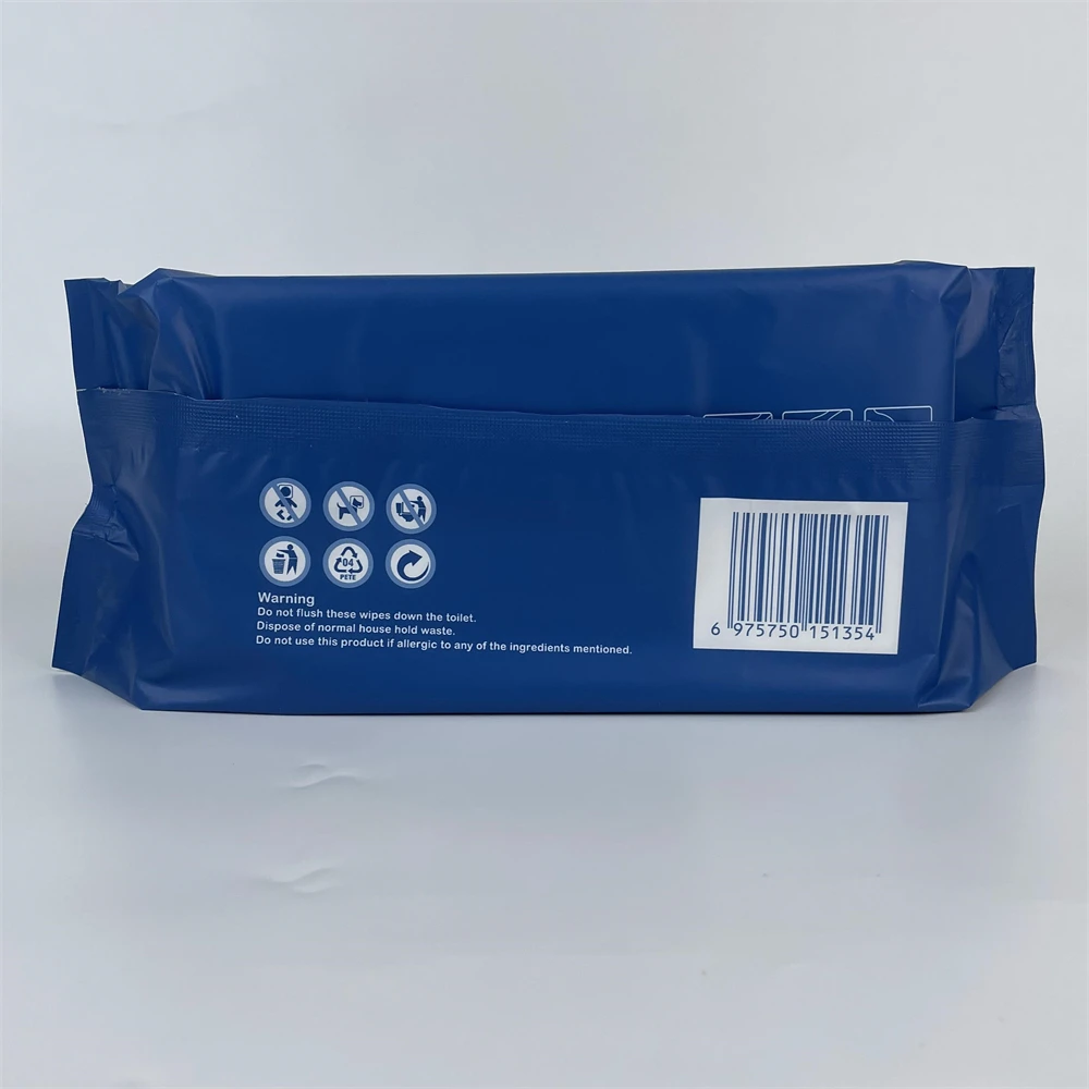 Feminine Wet Wipe for Sensitive Skin Biodegradable Adult Flushable 80pcs Wet Wipes
