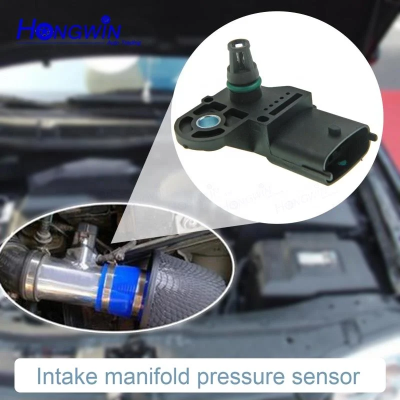 Riloer Sensore Pressione MAP 0281002437 – Compatibile Alfa Romeo E Fiat 500 (2009-2015) – Ricambio Auto