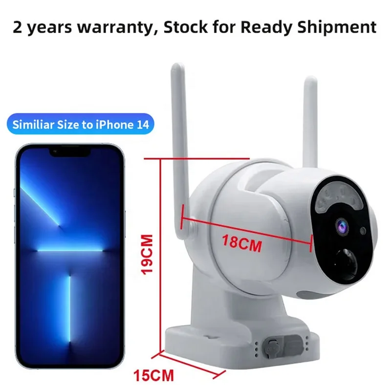 Powered Smart Surveillance Rotating Ip Ptz Solar System Wireless Cctv Wifi Outdoor System Home Security Cameras for the House