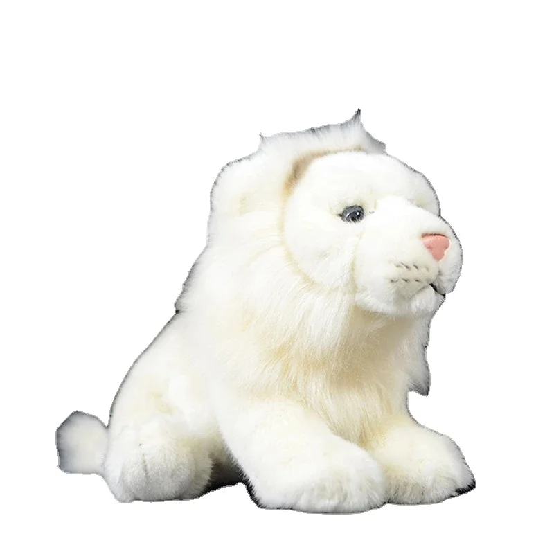 Real Life White Lion Plush Toy Realistic Wild Animals African Lions Stuffed  Toys Birthday Gifts Soft Toy For Kids - Buy White Lion Plush Toy,African  Lions Stuffed Toy,Lifelike Stuffed Animal Product on